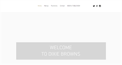 Desktop Screenshot of dixiebrowns.co.nz